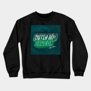 Outer Rim Beacon Logo in Hyperspace Crewneck Sweatshirt